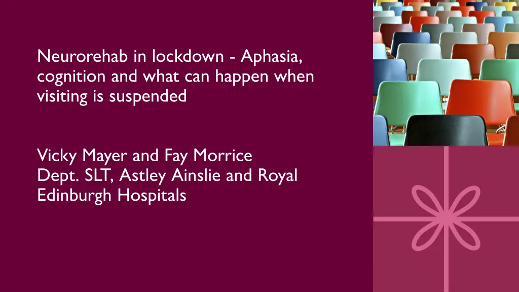neurorehab in lockdown aphasia cognition and what