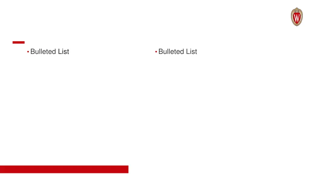 bulleted list 1