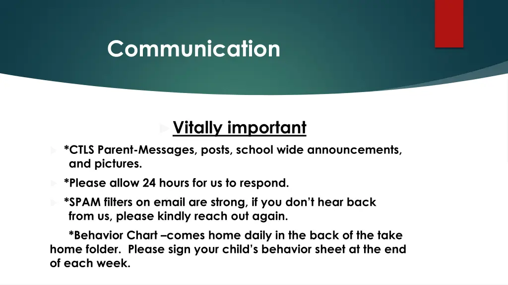 communication
