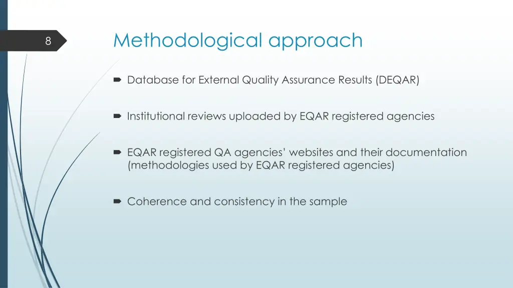 methodological approach