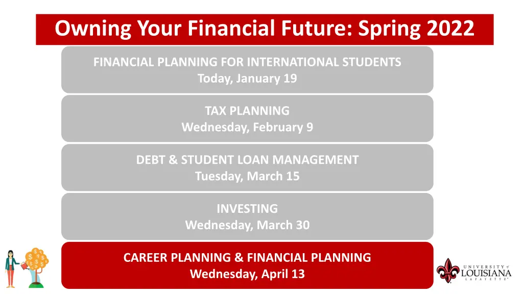 owning your financial future spring 2022