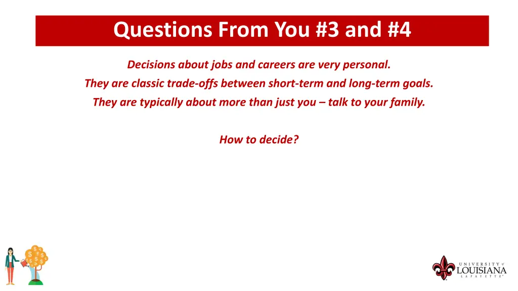 questions from you 3 and 4