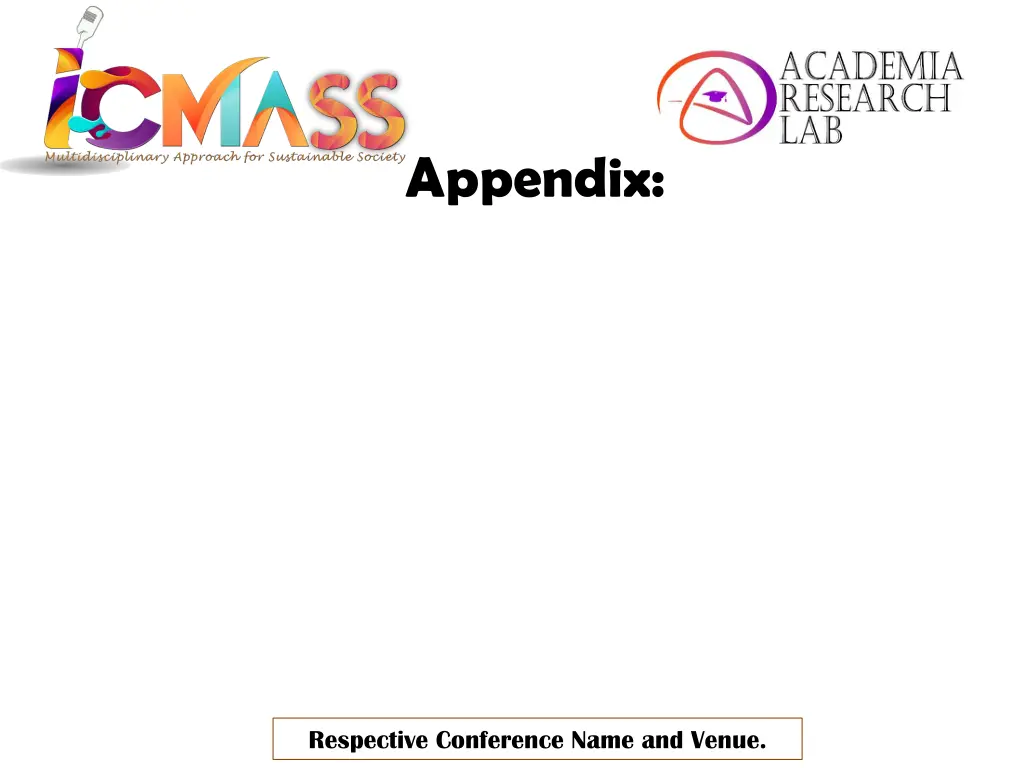appendix