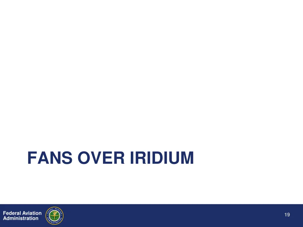 fans over iridium