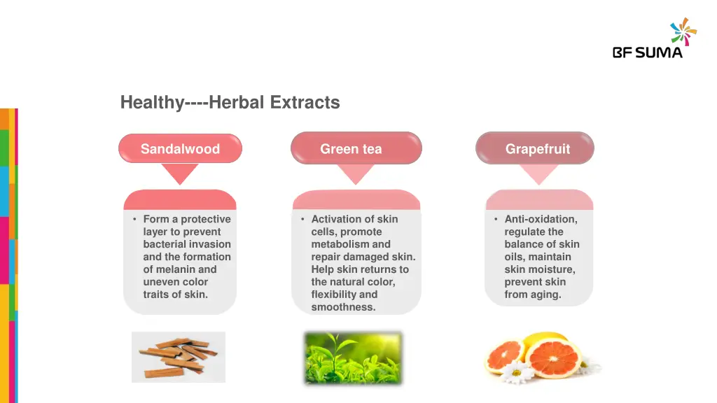 healthy herbal extracts