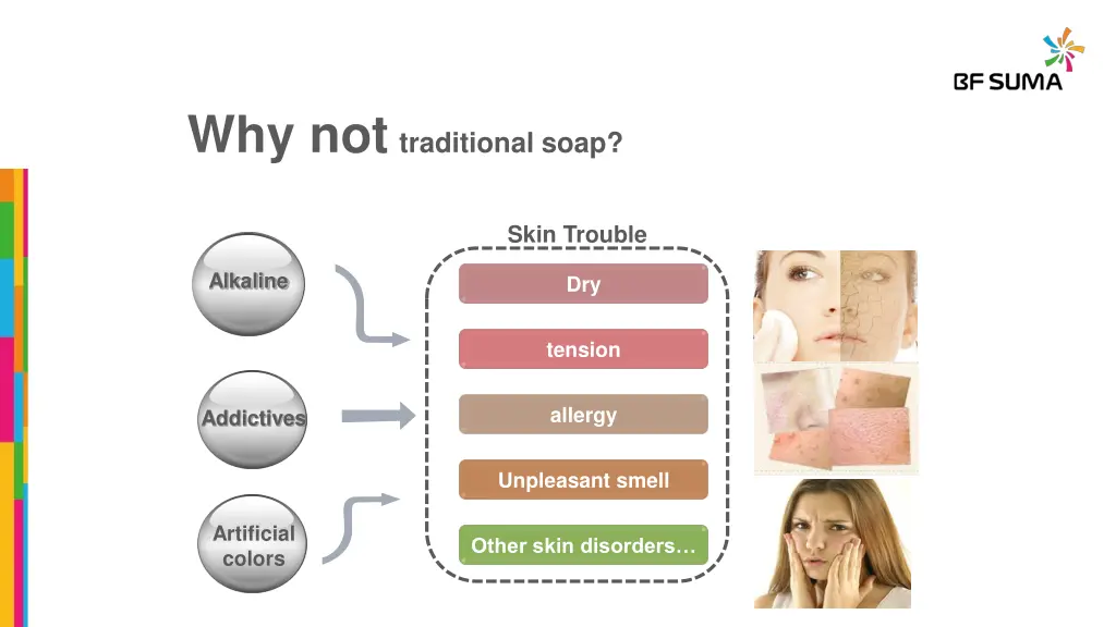 why not traditional soap