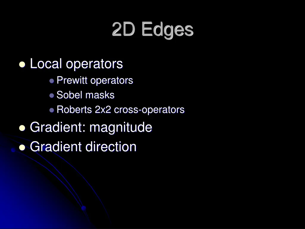 2d edges