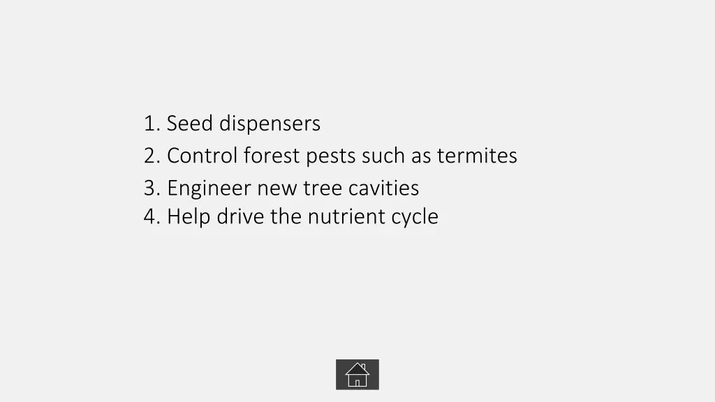 1 seed dispensers 2 control forest pests such