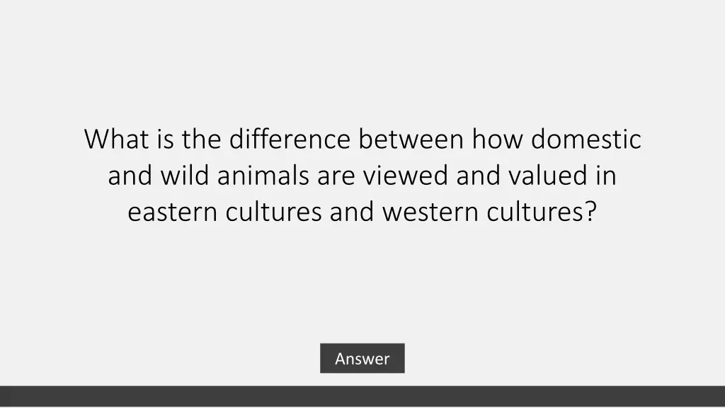 what is the difference between how domestic