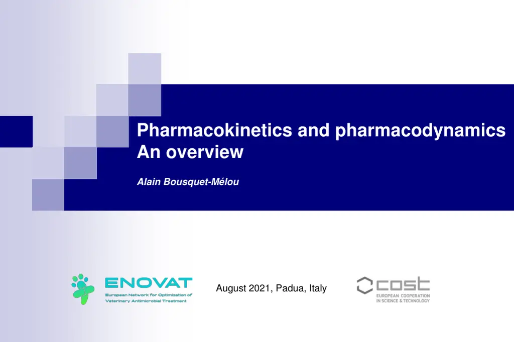 pharmacokinetics and pharmacodynamics an overview