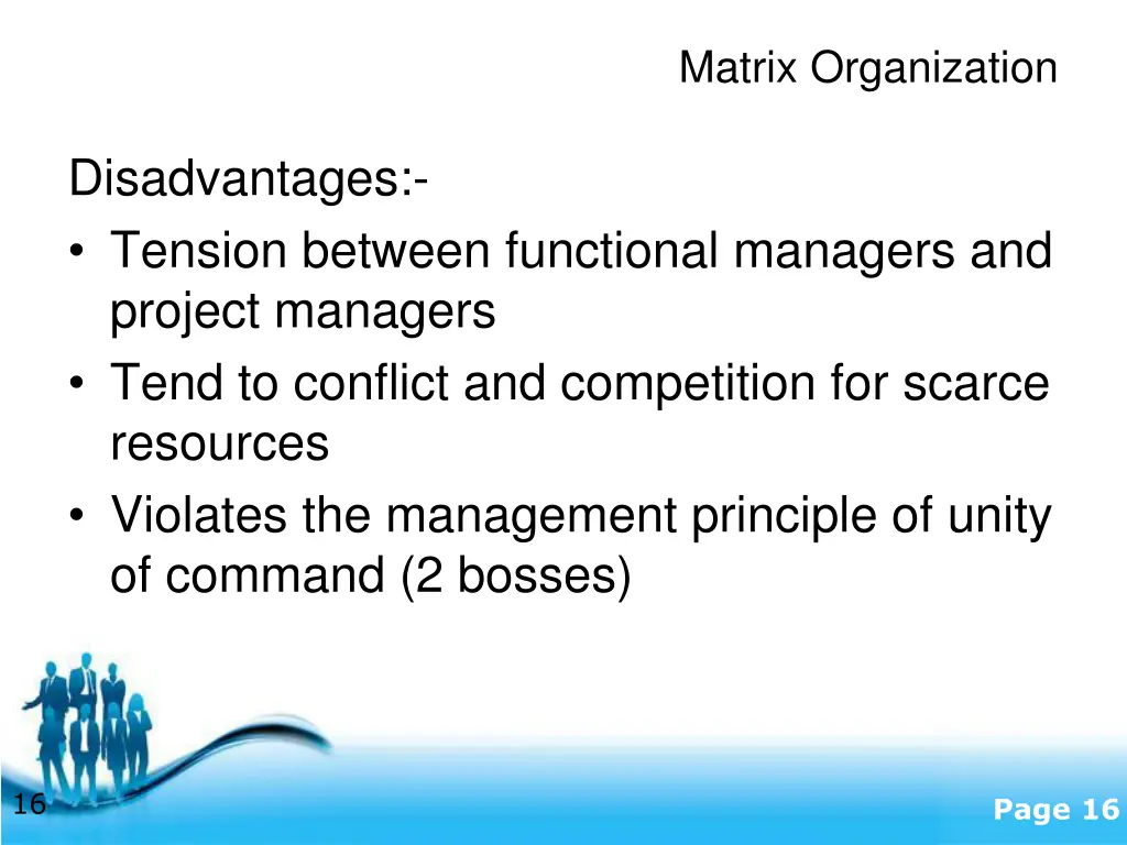 matrix organization 1
