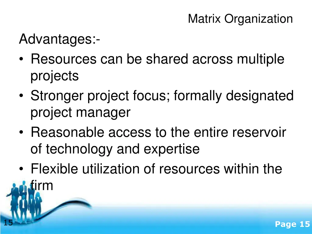 matrix organization