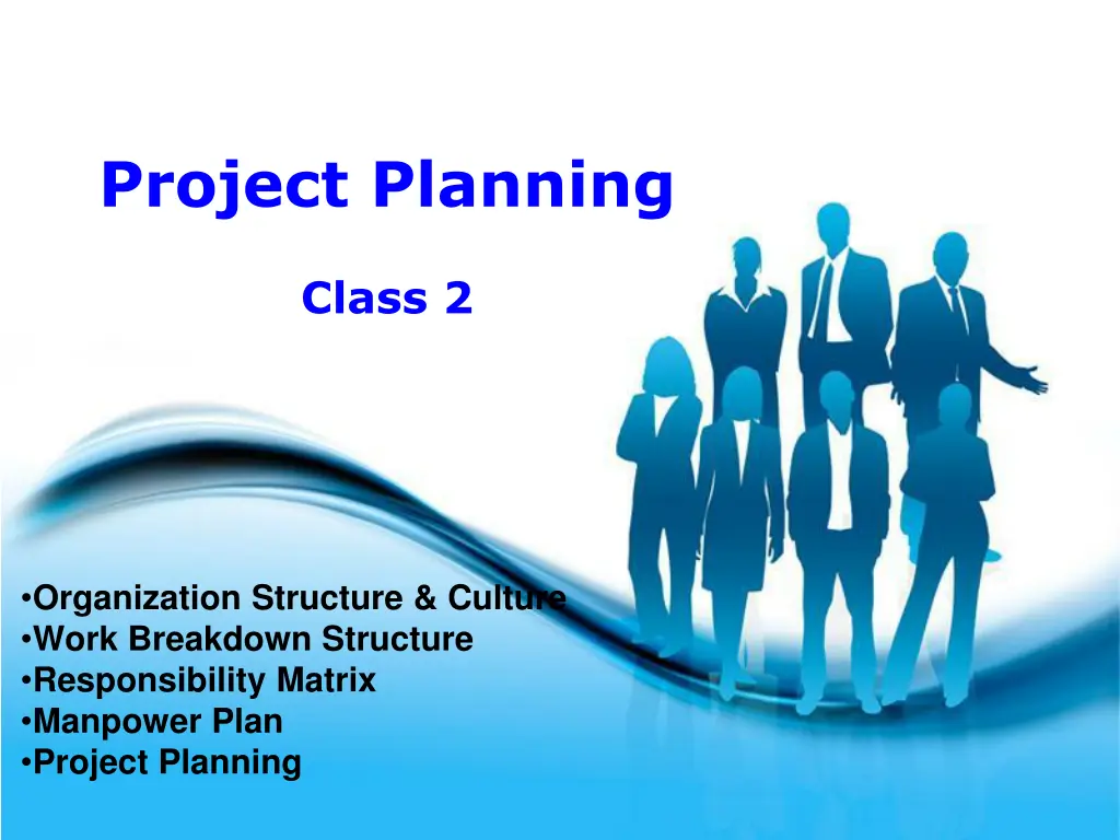project planning
