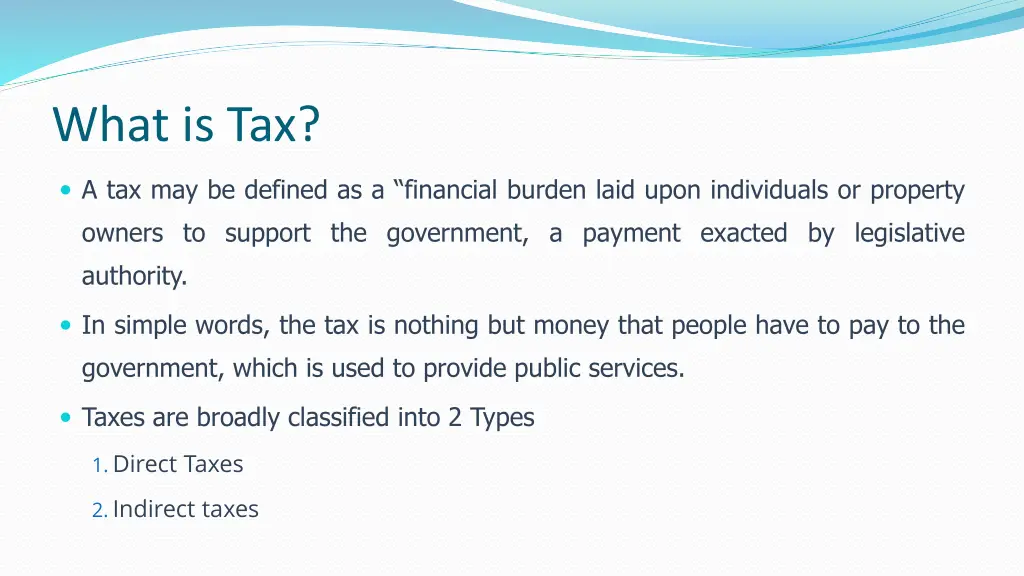 what is tax