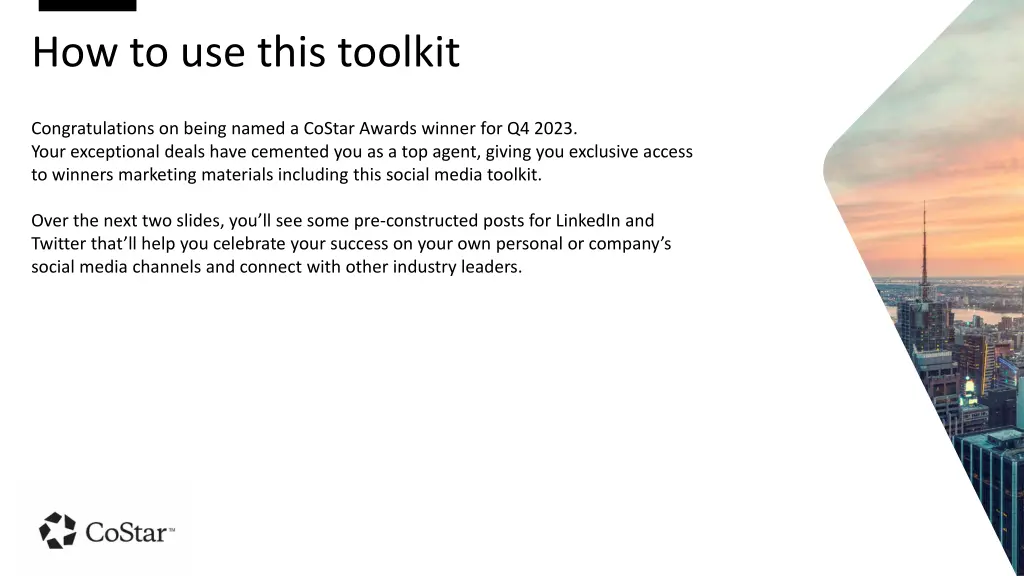 how to use this toolkit