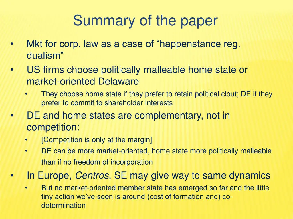 summary of the paper