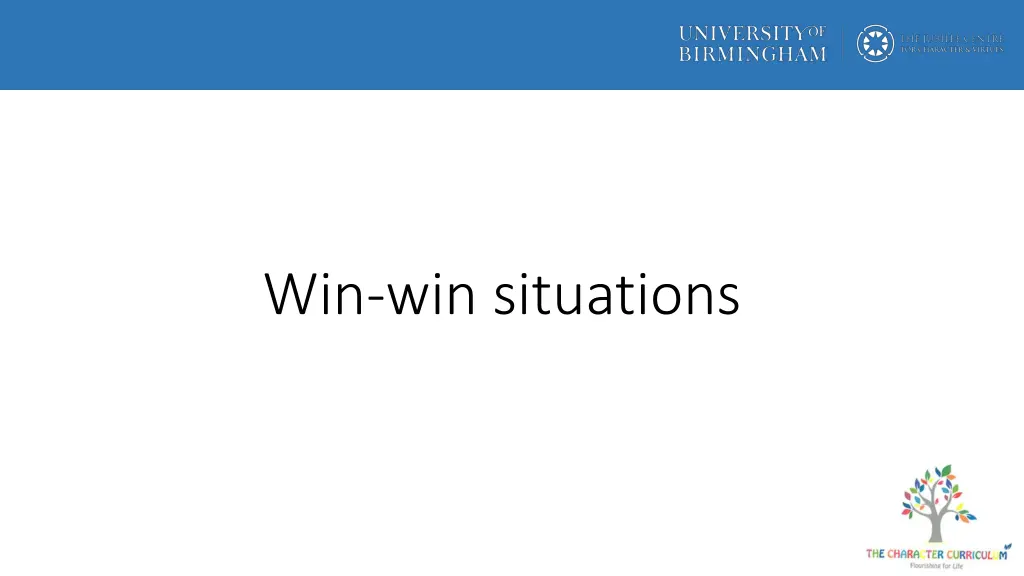 win win situations