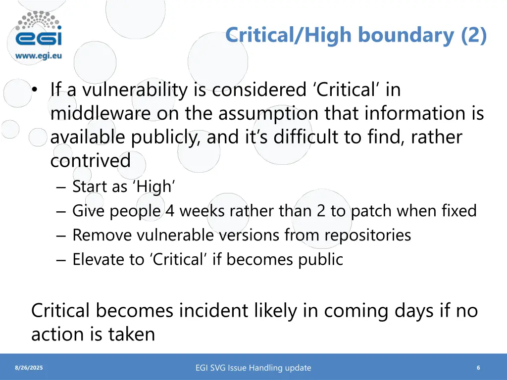 critical high boundary 2