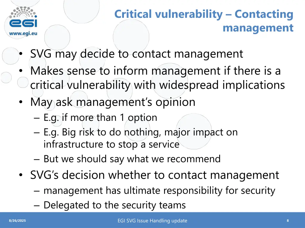 critical vulnerability contacting
