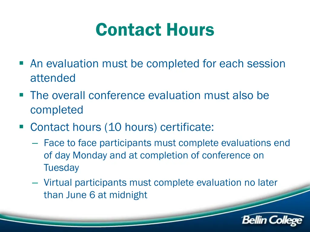 contact hours