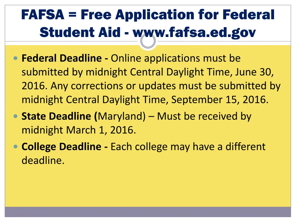 fafsa free application for federal student 1