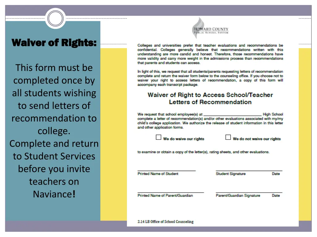 waiver of rights waiver of rights
