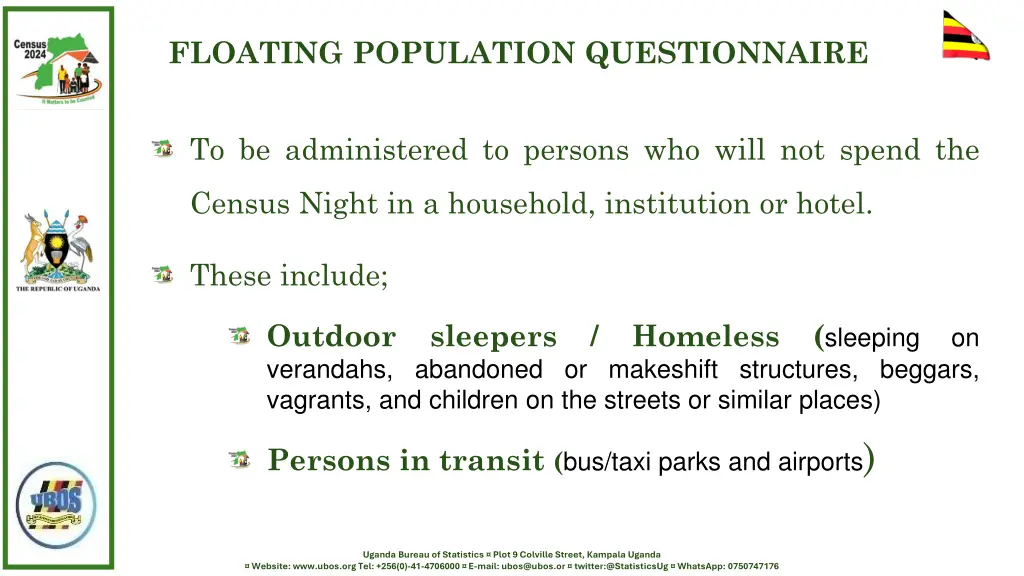 floating population questionnaire