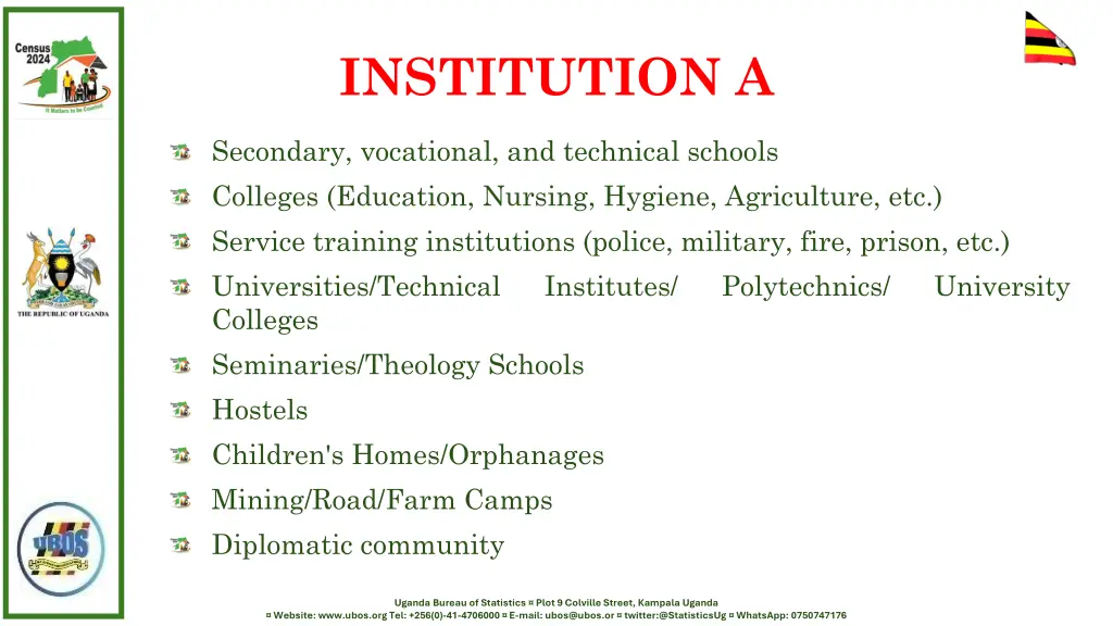 institution a