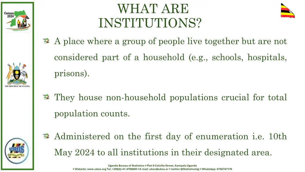 what are institutions
