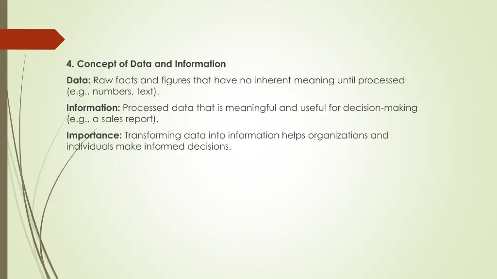4 concept of data and information