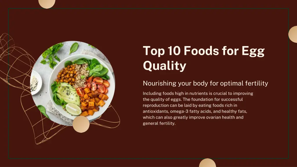 top 10 foods for egg quality