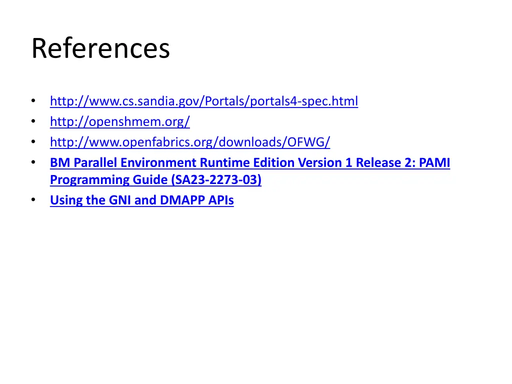 references
