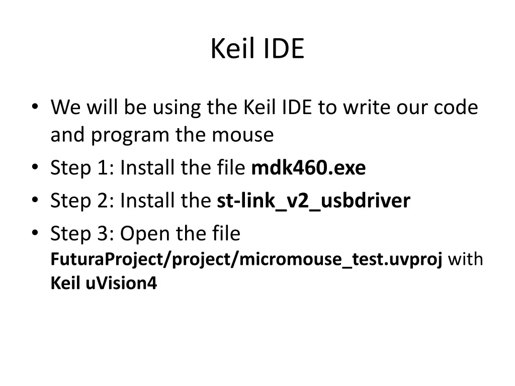 keil ide