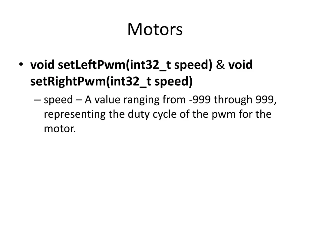 motors