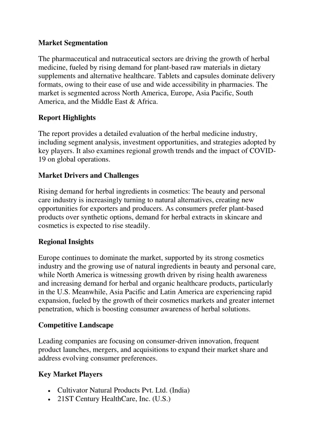 market segmentation