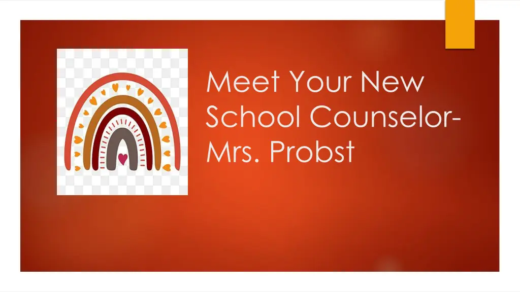 meet your new school counselor mrs probst