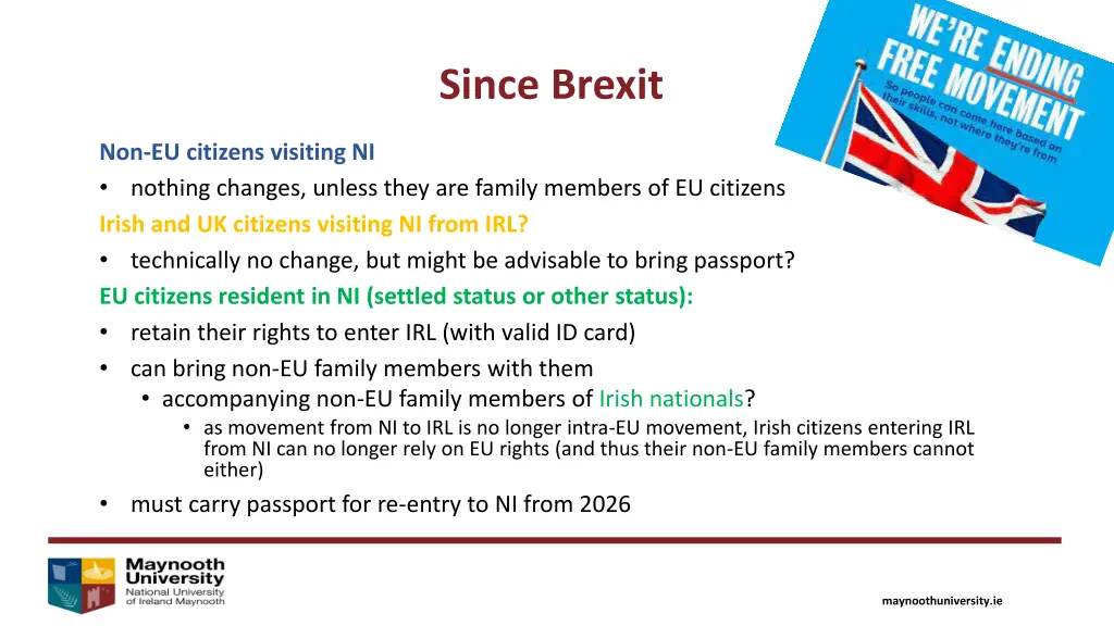 since brexit 1