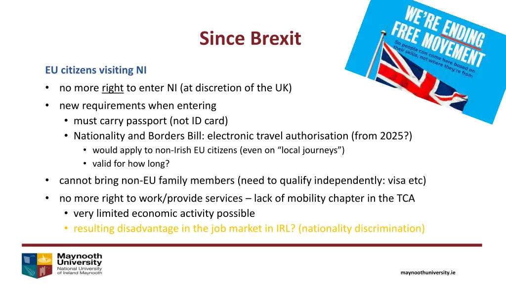 since brexit
