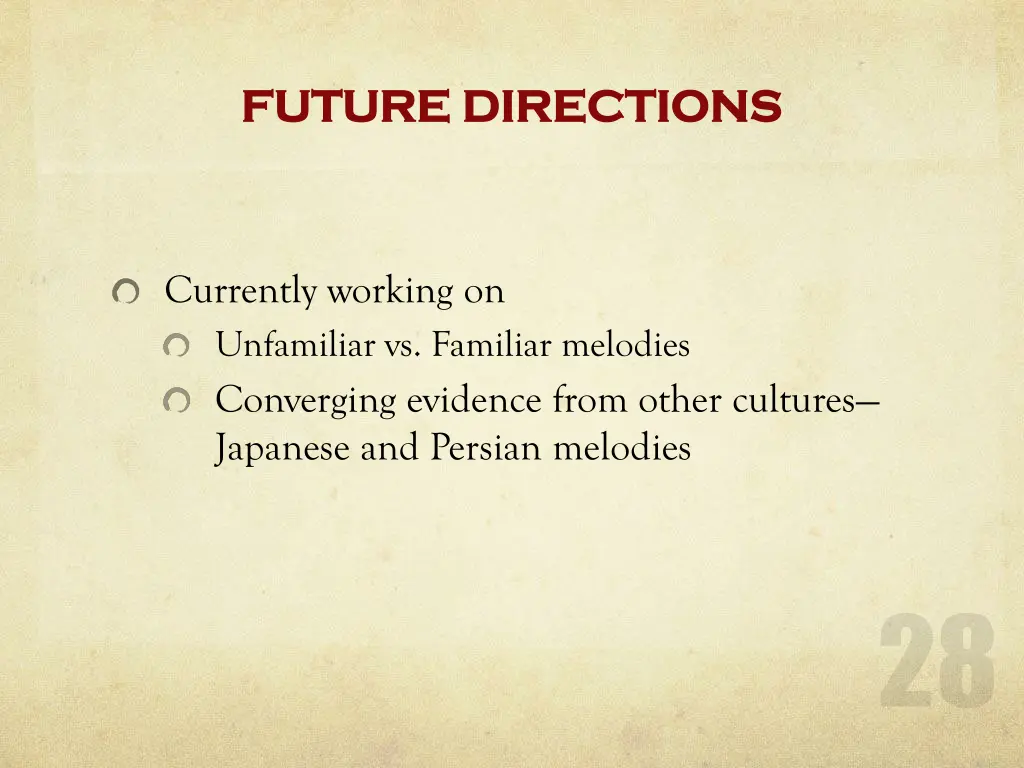 future directions future directions