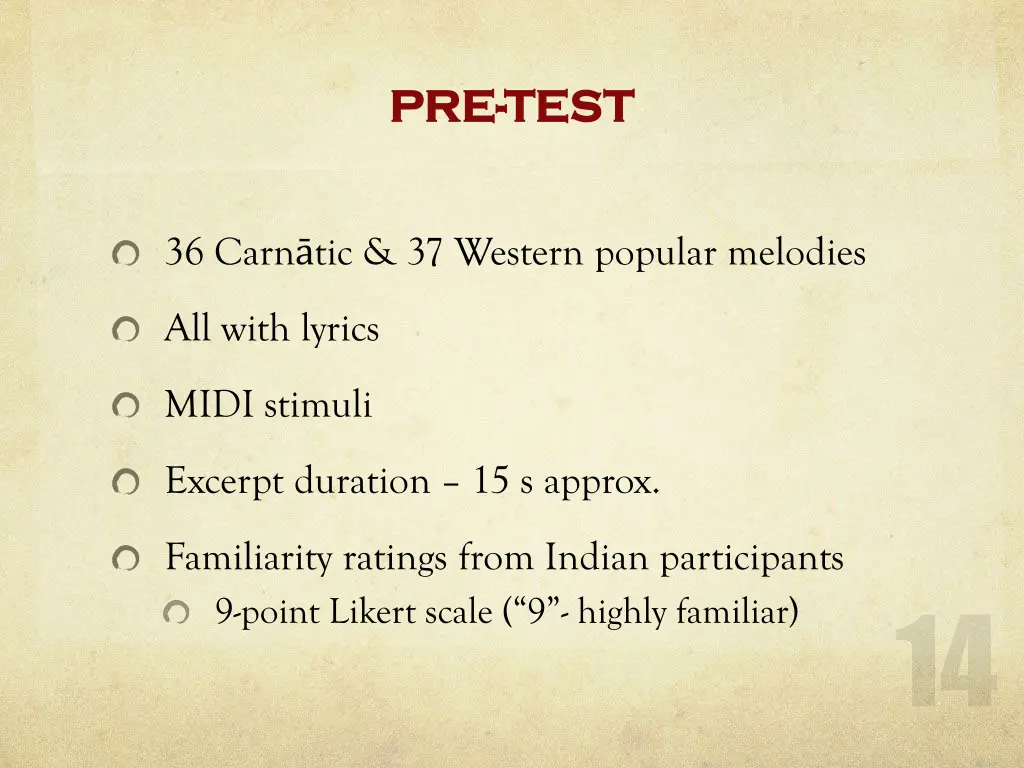 pre pre test test