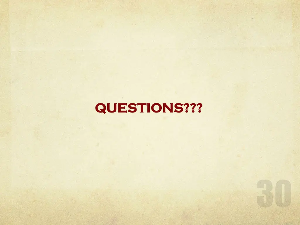 questions questions