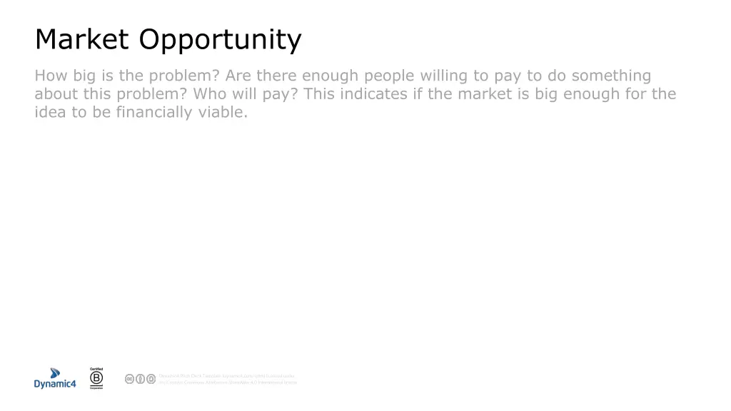 market opportunity