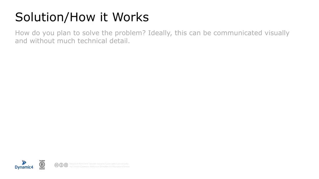 solution how it works