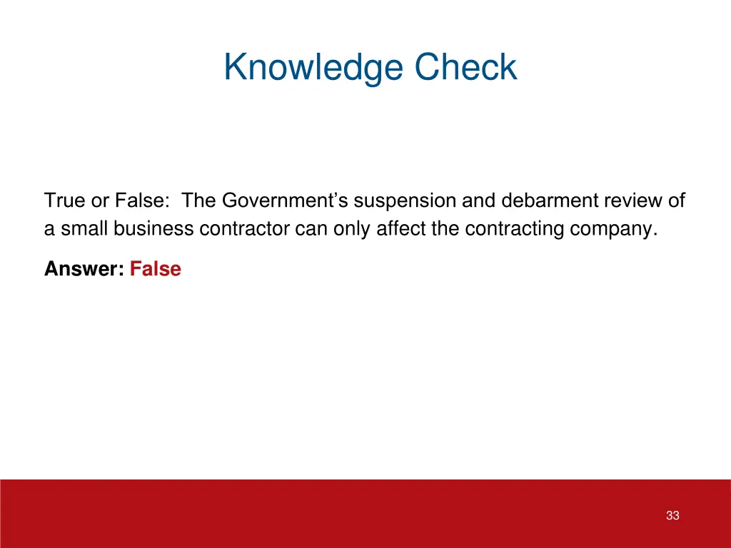 knowledge check 2