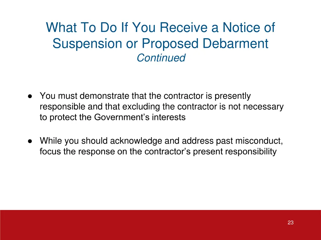 what to do if you receive a notice of suspension 1