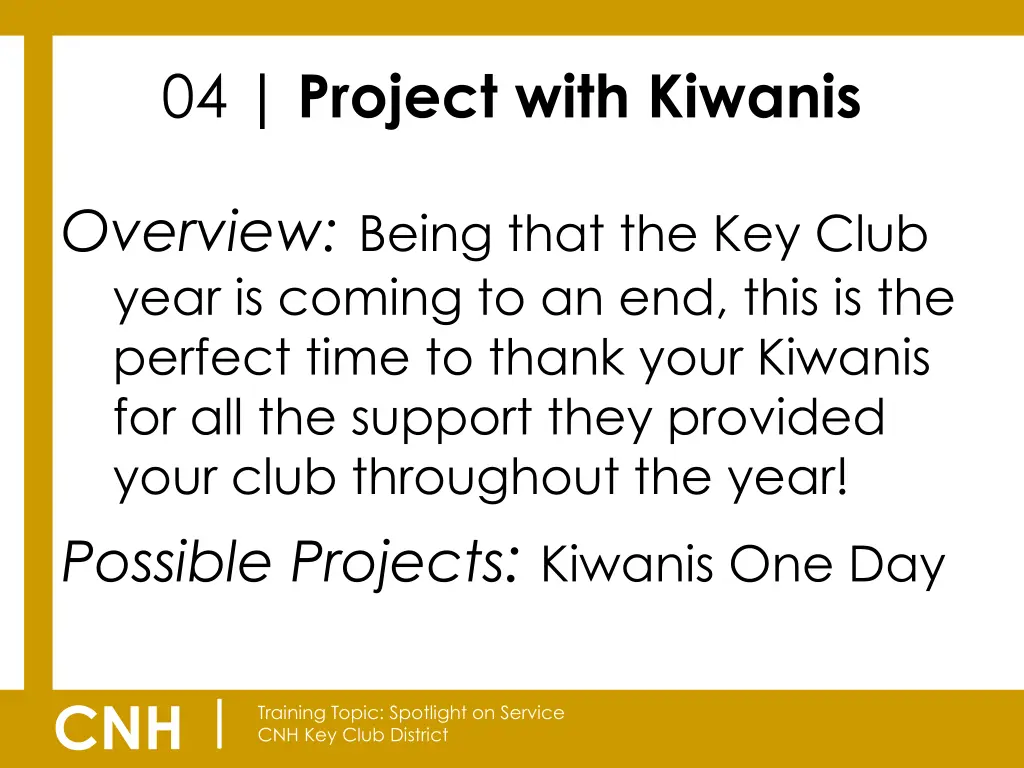 04 project with kiwanis