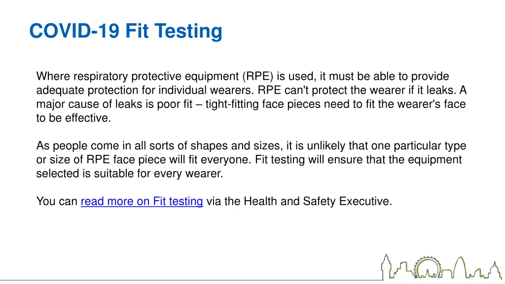 covid 19 fit testing