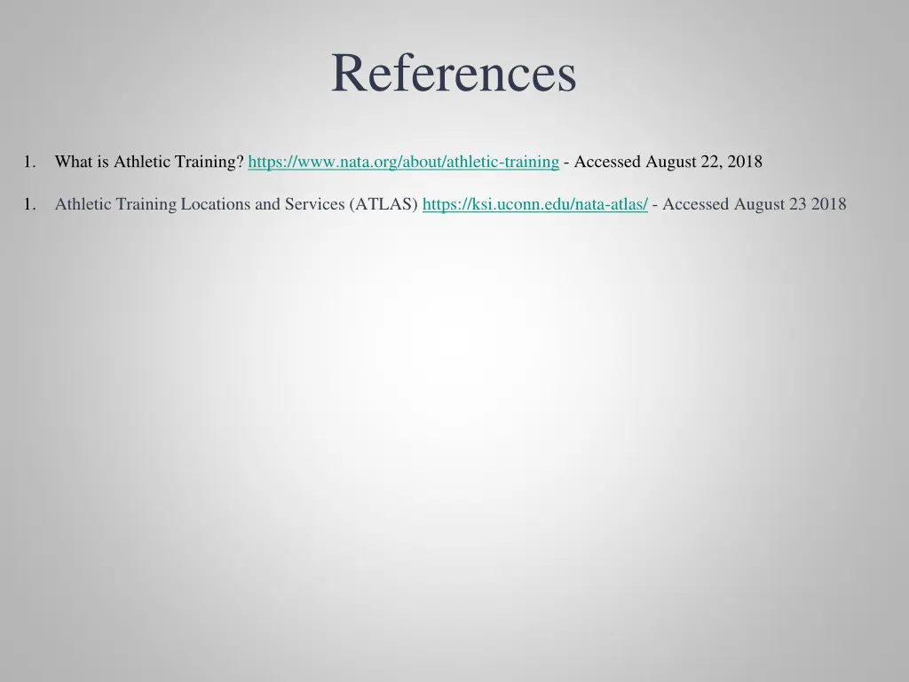 references