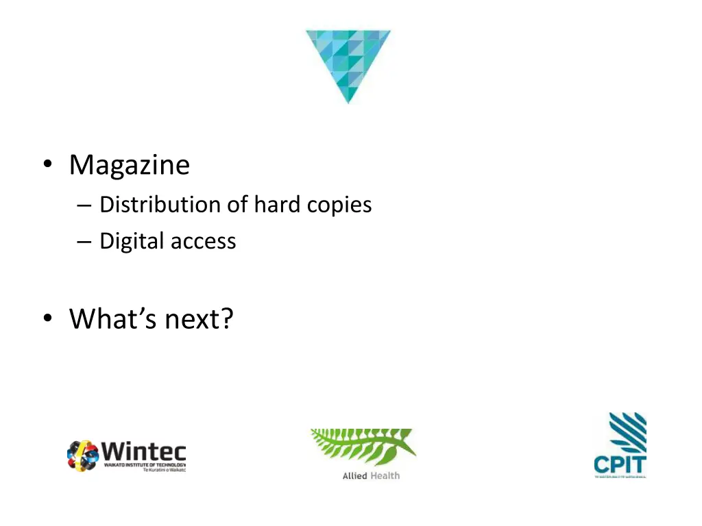 magazine distribution of hard copies digital