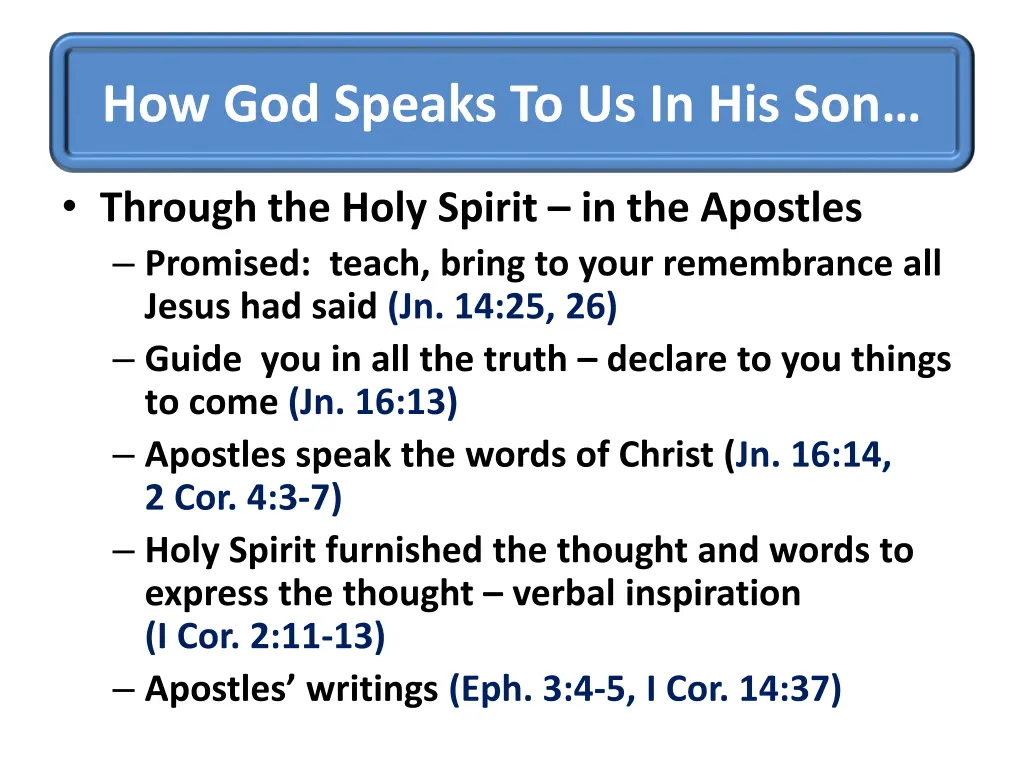 how god speaks to us in his son 4